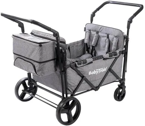 Babytrold Fun Barnevogn (inkl. sæder) Grå